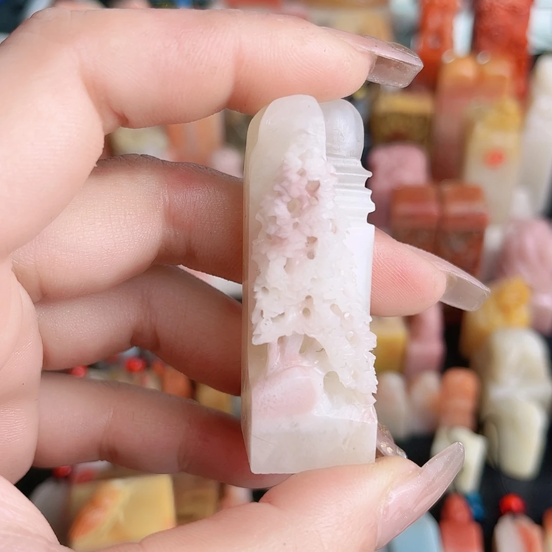 寿山石印石?**胖山水的