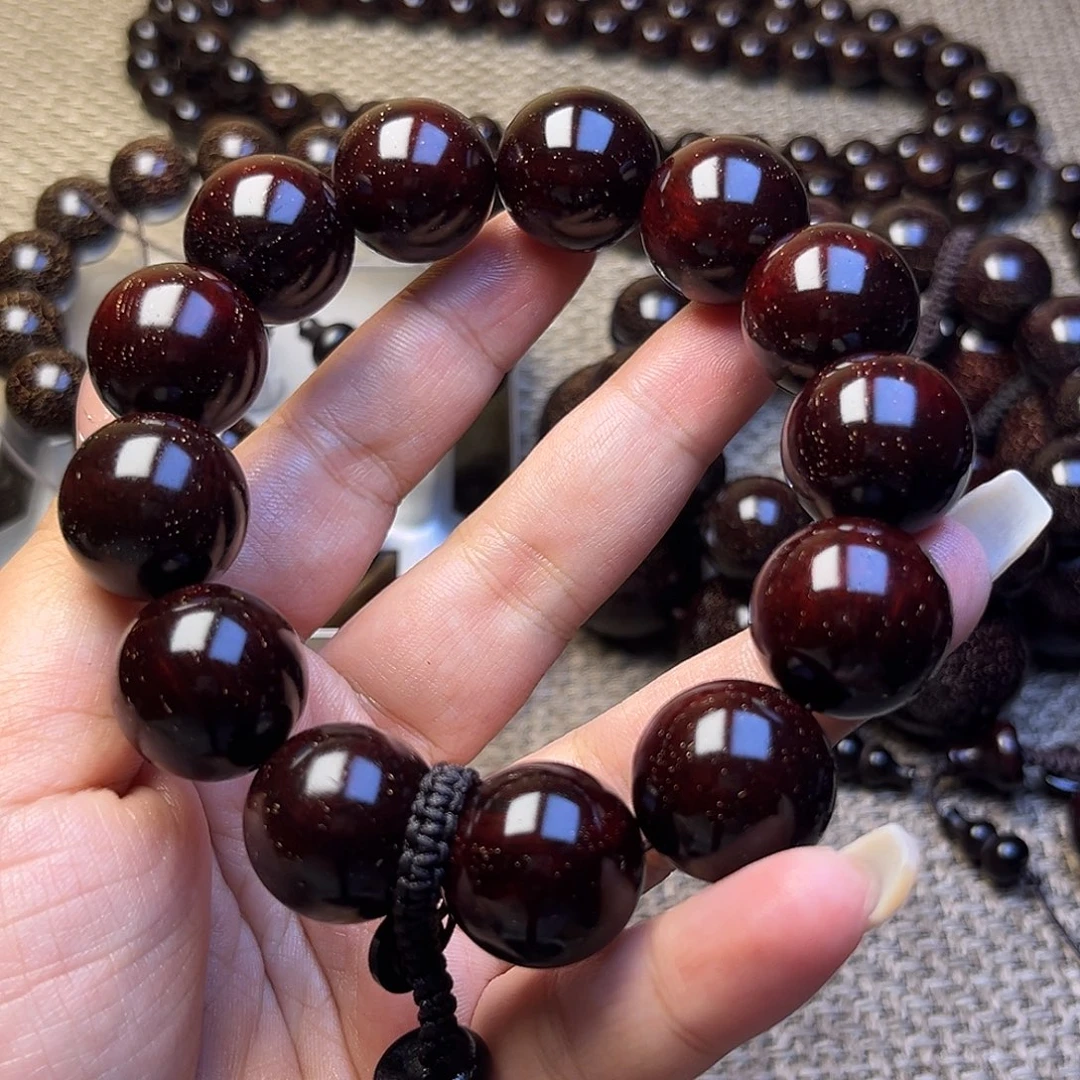 檀香紫檀（小叶紫檀）1.8 13颗多星