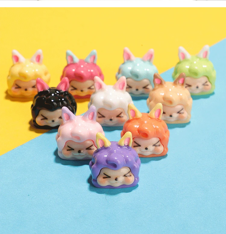 【直播拆】【对对碰】马卡龙KK 手工diy可爱摆件 默认微瑕