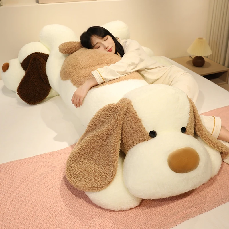 可爱趴趴狗公仔毛绒玩具睡觉抱枕床上大玩偶布娃娃生日礼物送女生
