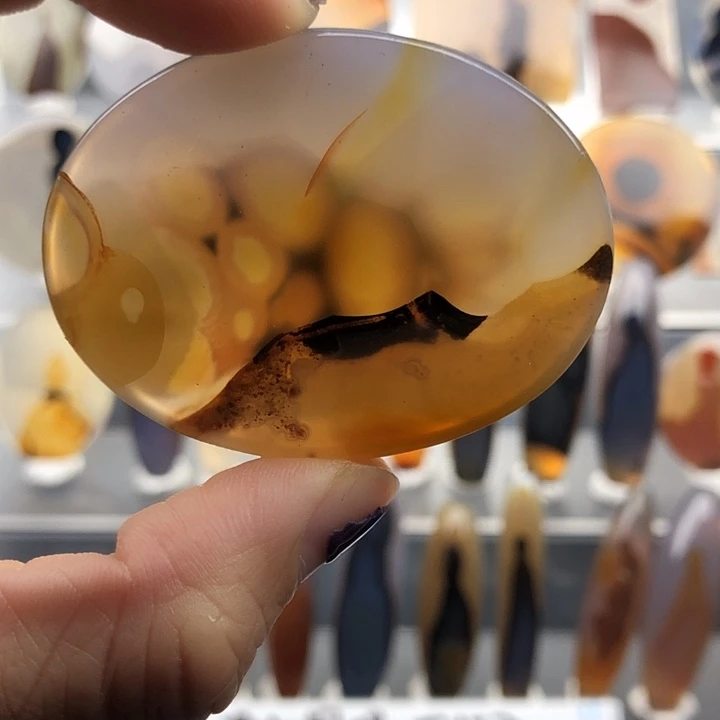 玛瑙/玉髓合金颈饰81