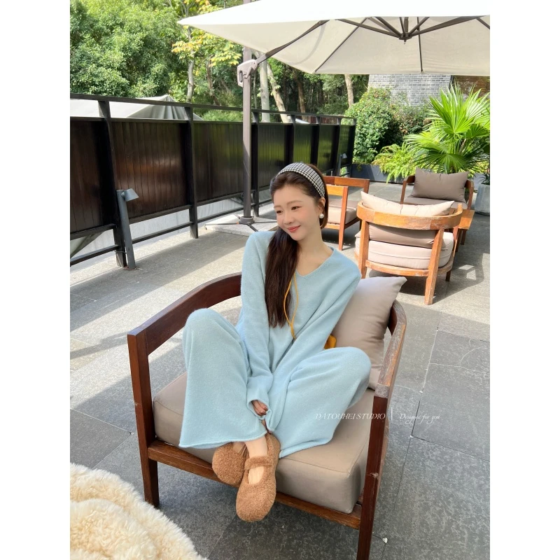 【DATOUHEI 秋冬新品】“云柔垂坠感"上衣裤子套装D225X18566