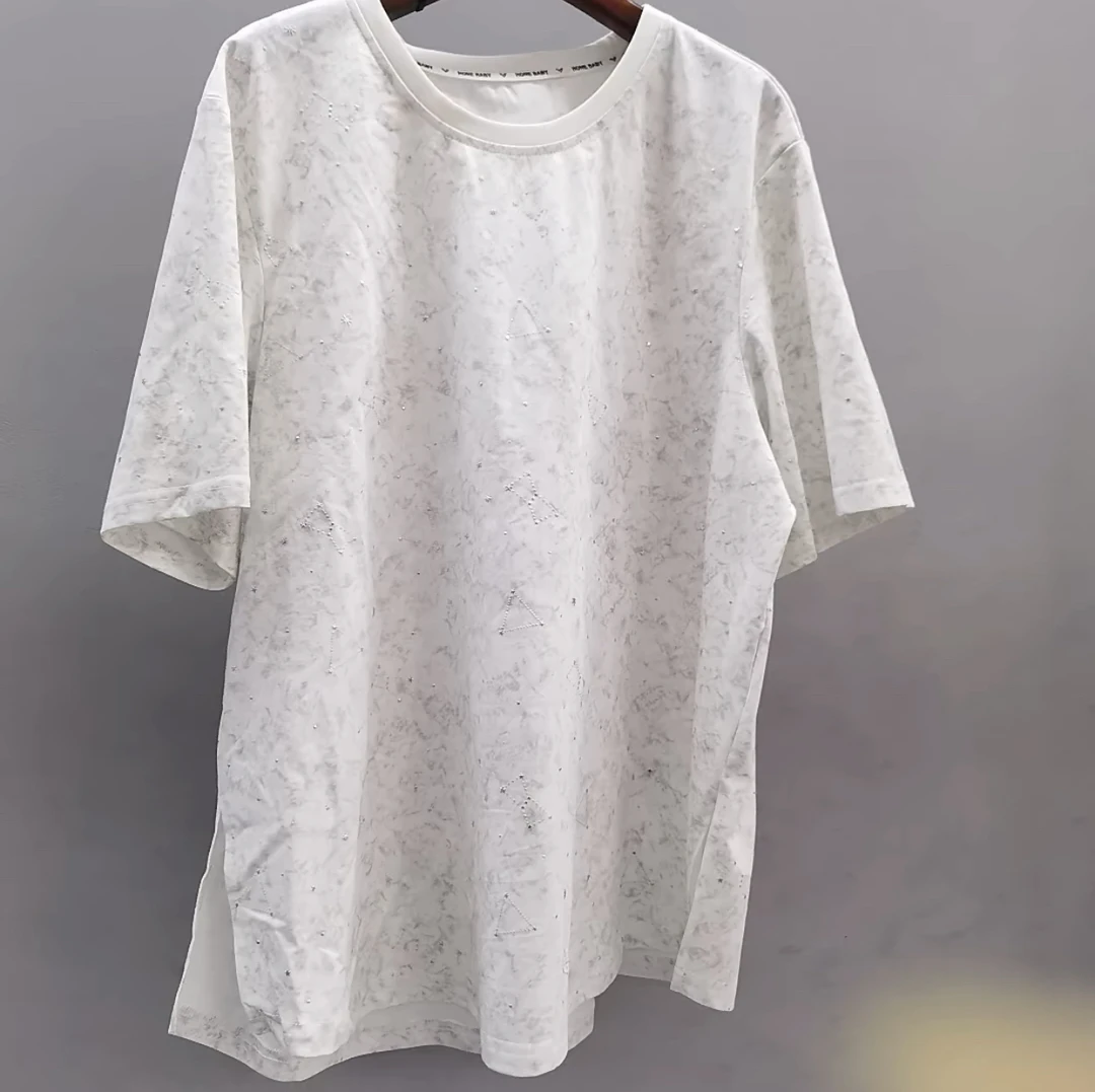 润铯之美莱赛尔棉圆领短袖T恤