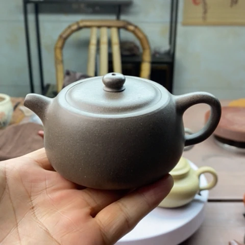 茶壶紫砂井栏天青泥