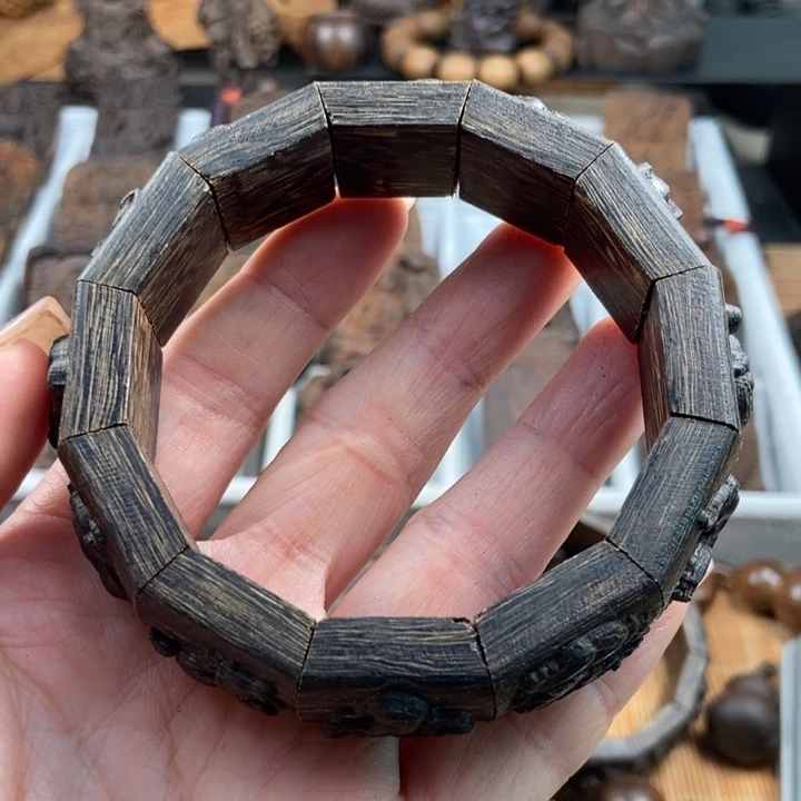 木用****9越南虎皮手串