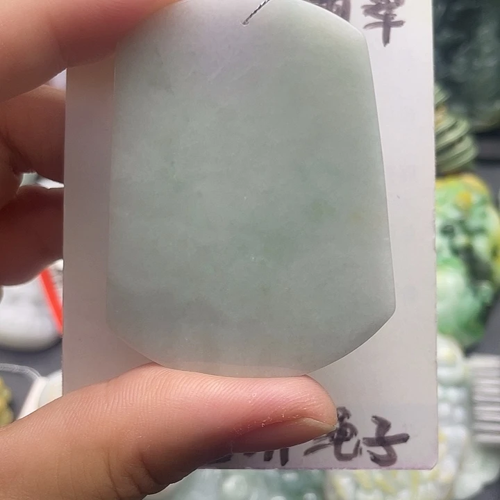 颈饰未镶嵌翡翠天然翡翠