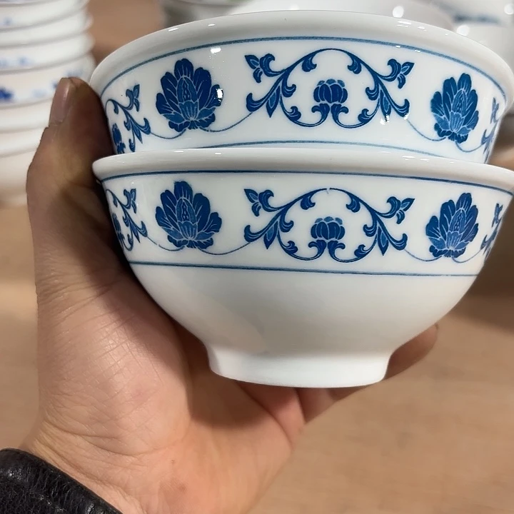 陶公分12公分米饭，碗，米饭碗两个