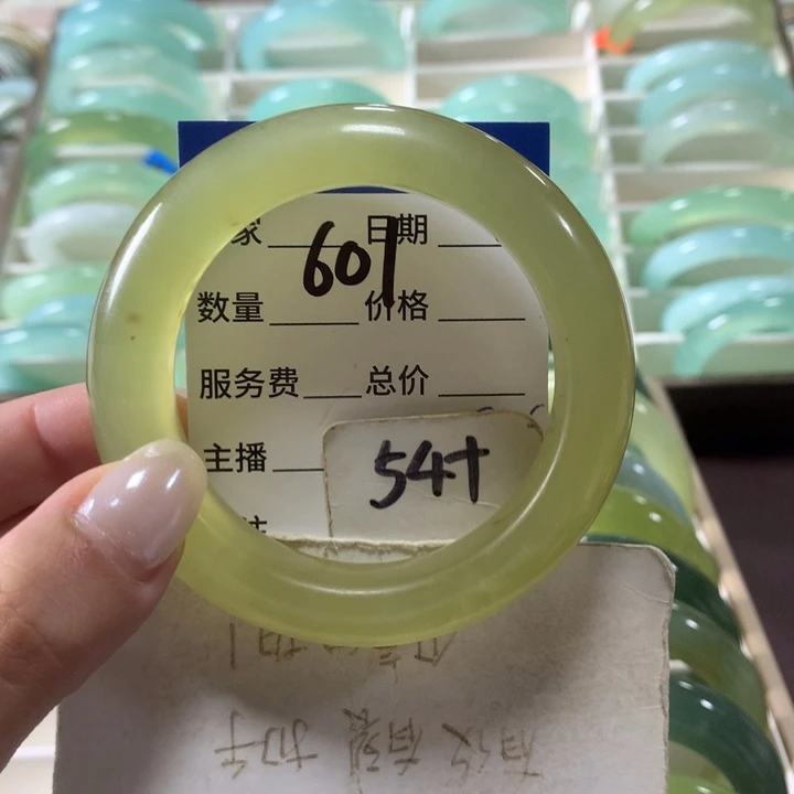 未镶嵌蛇纹石玉手镯601