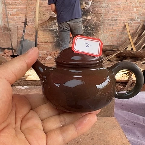 戬谷龙窑柴烧茶壶130cc2