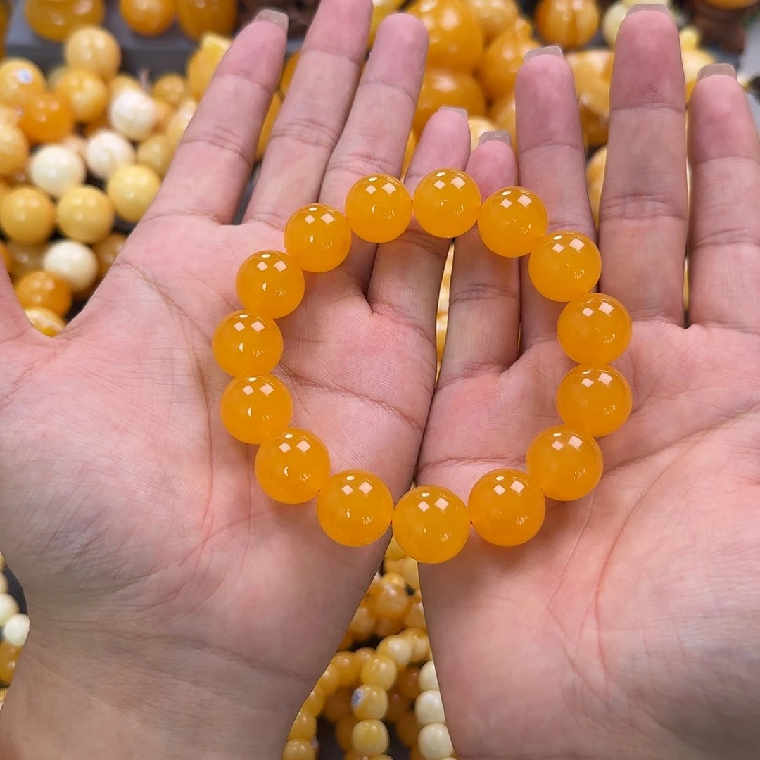 蜜蜡未镶嵌珠宝奇石同料16.5mm