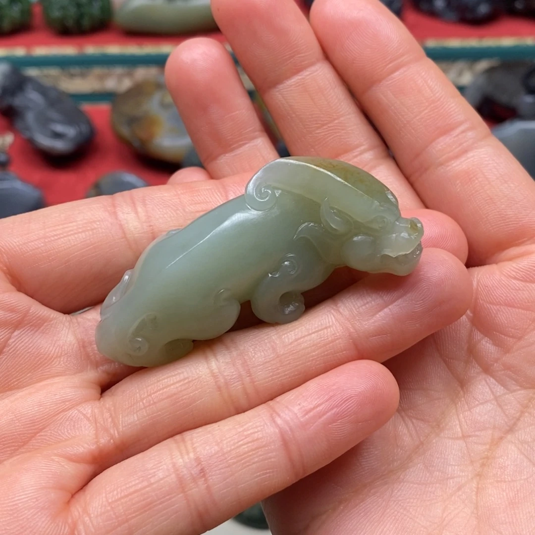 和田玉挂件未镶嵌逆*局