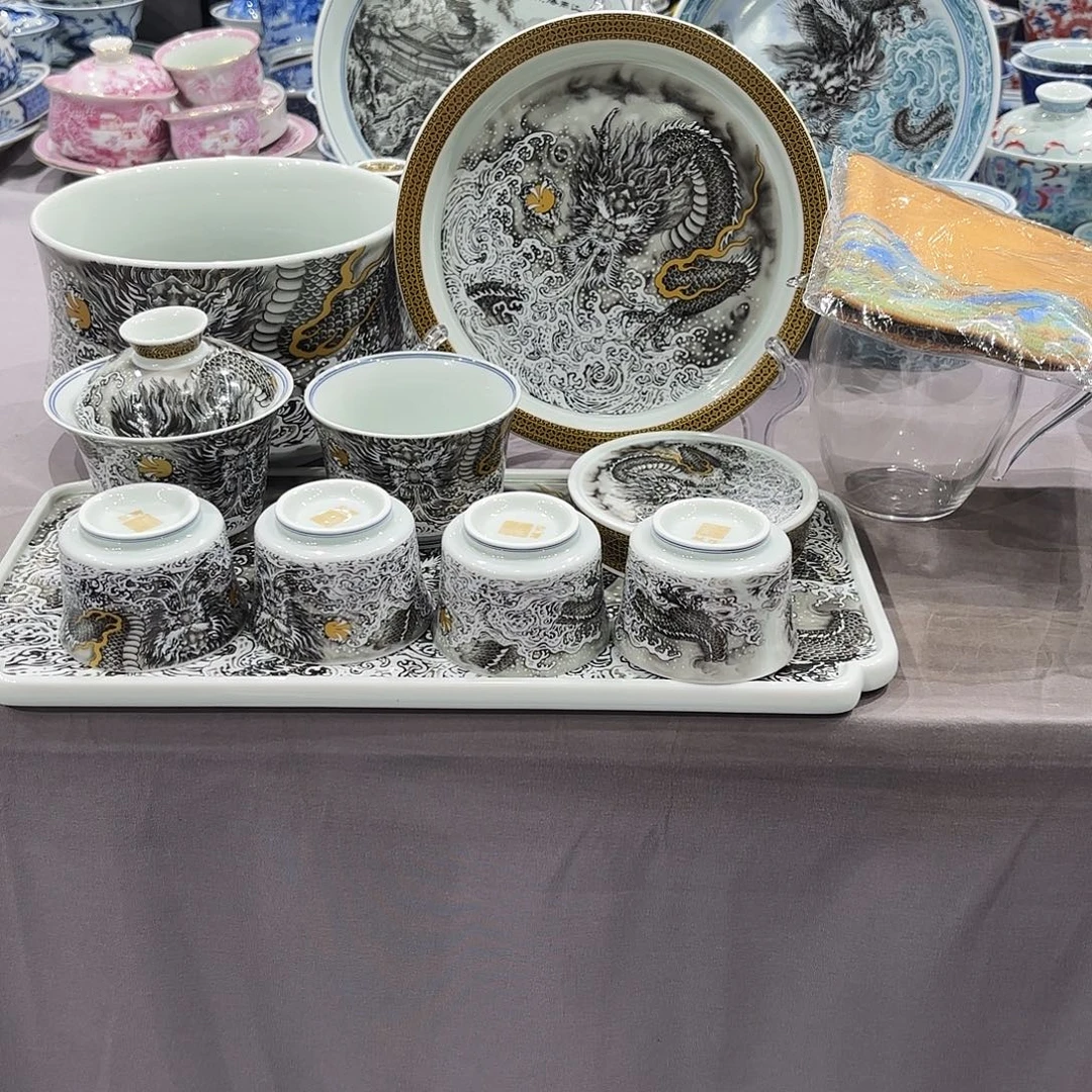 瓷片景德镇瓷器精品展示