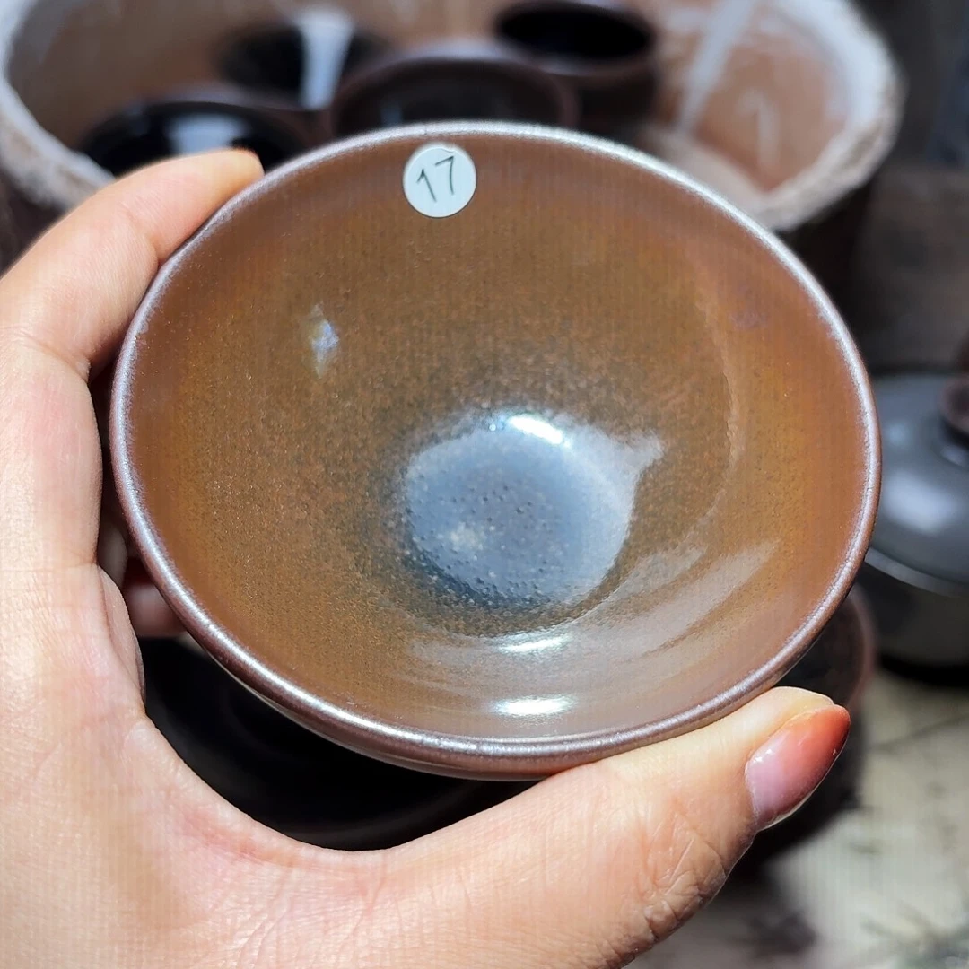 茶盏义兴龙窑建盏17微瑕