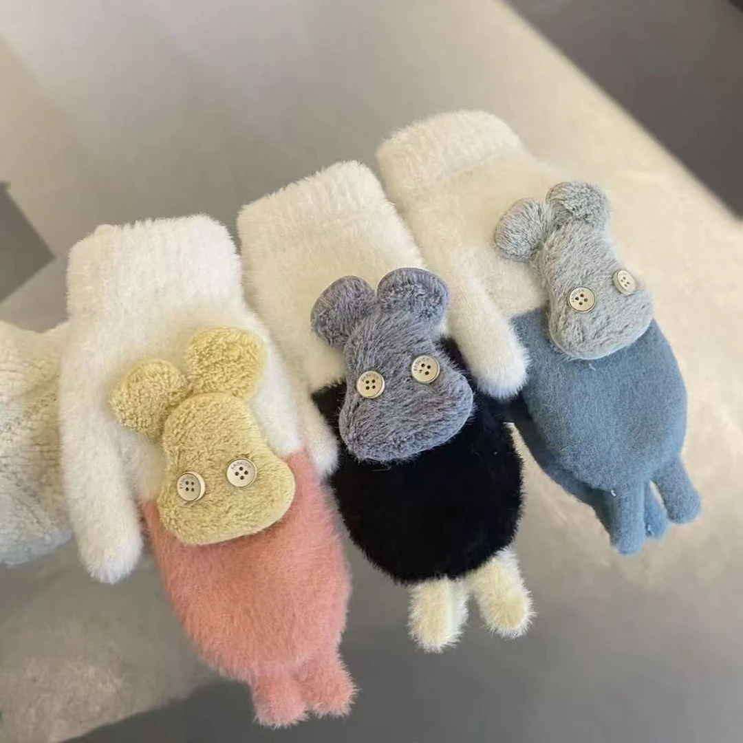 JK731 加绒保暖手套 颜色随机