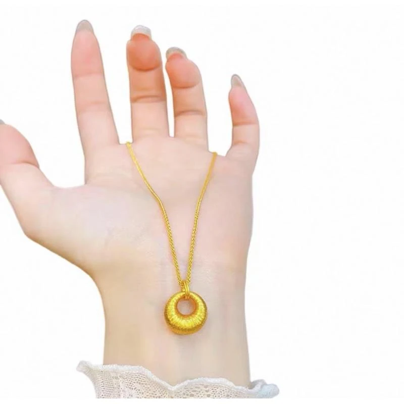 BY185        拉丝工艺项链