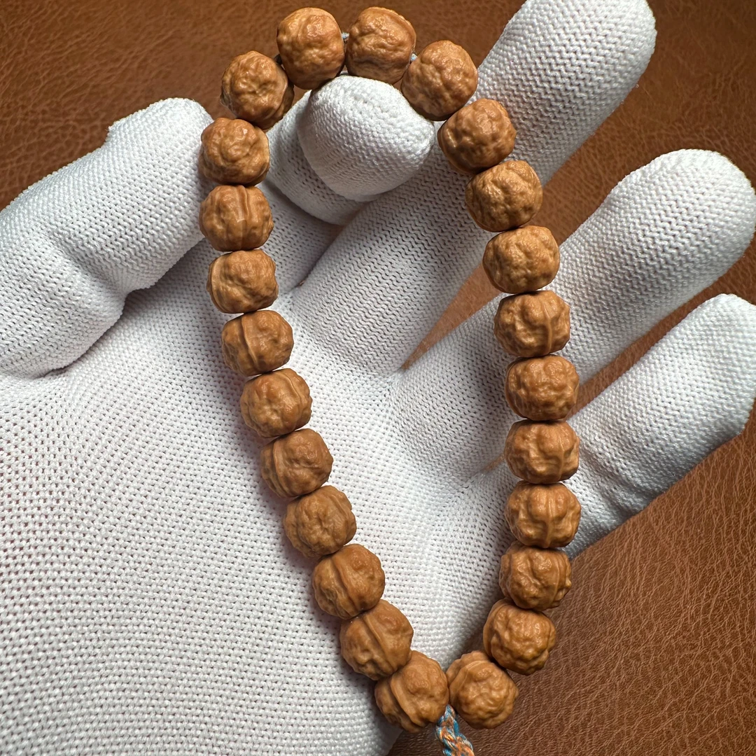 猴头手串蟾宗全品无暇款