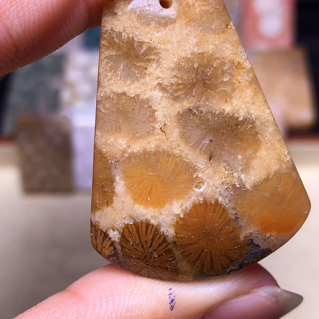 长石玉珠宝半成品合金福**海