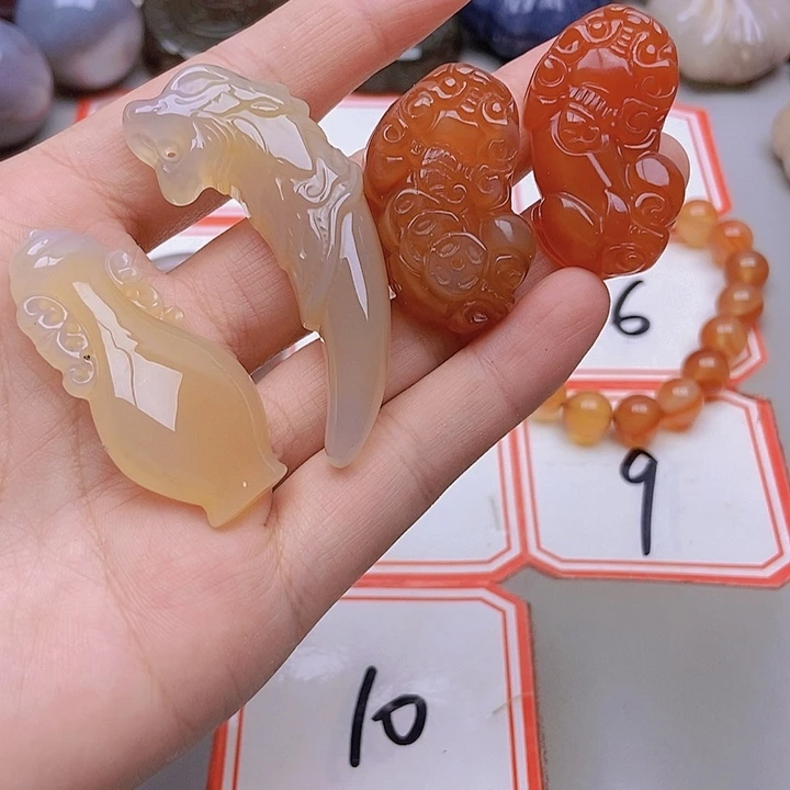 【闪购商品】未镶嵌玛瑙/玉髓珠宝半成品诚*