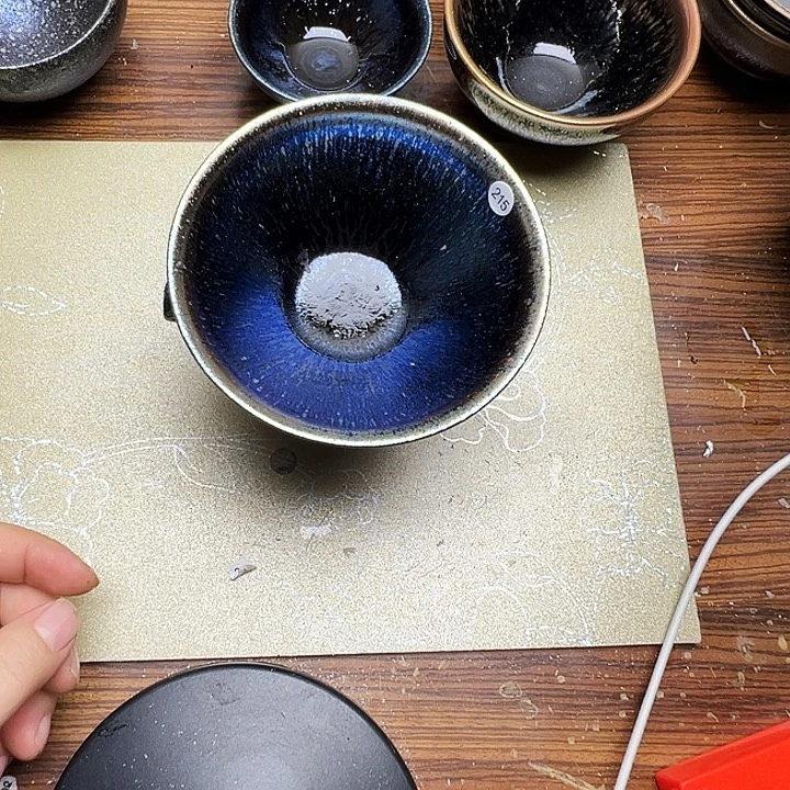 茶盏建窑建盏茶器215