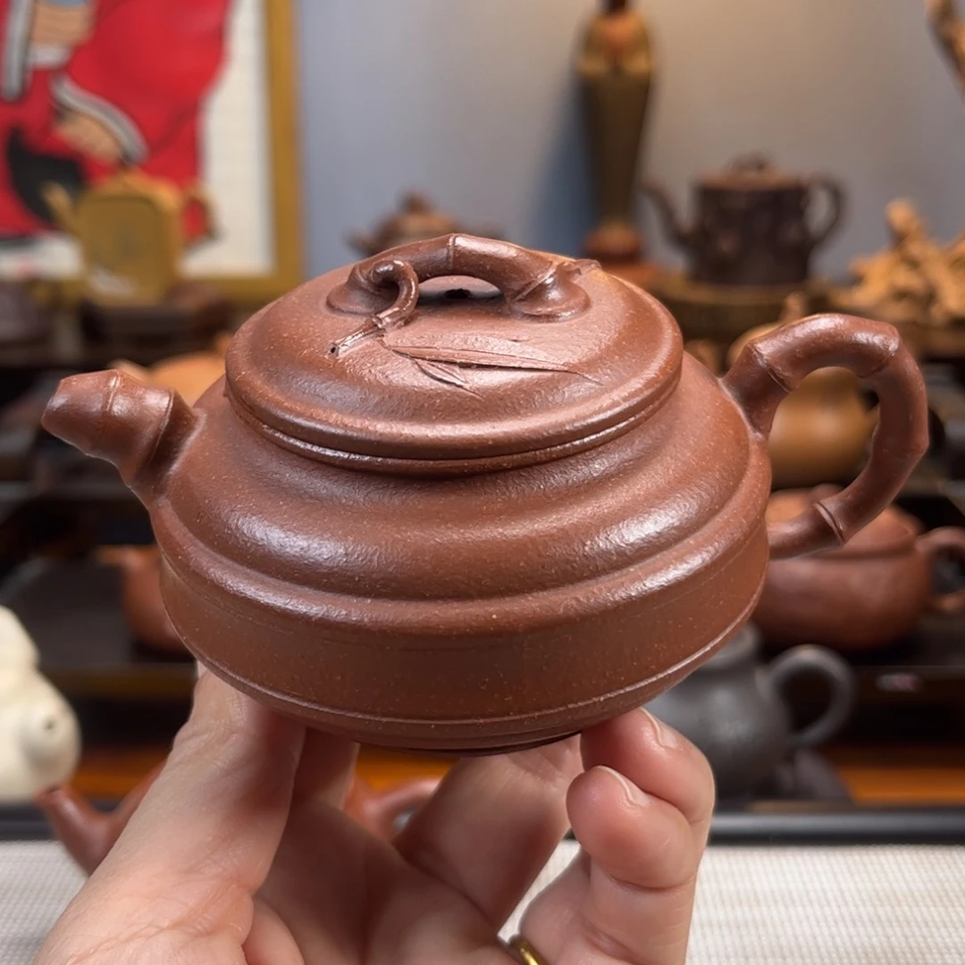 紫砂茶具半手工制作