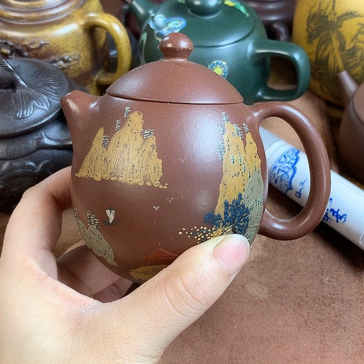 茶壶紫砂紫砂微瑕