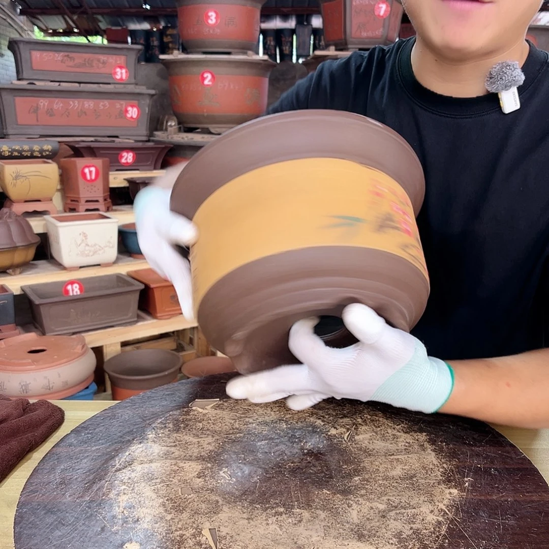 紫砂花盆工厂直发