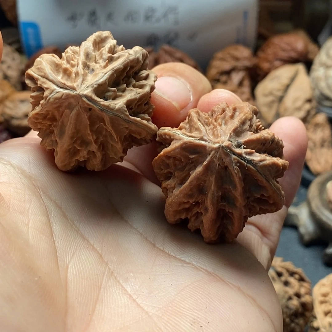 吊坠文玩核桃色差26