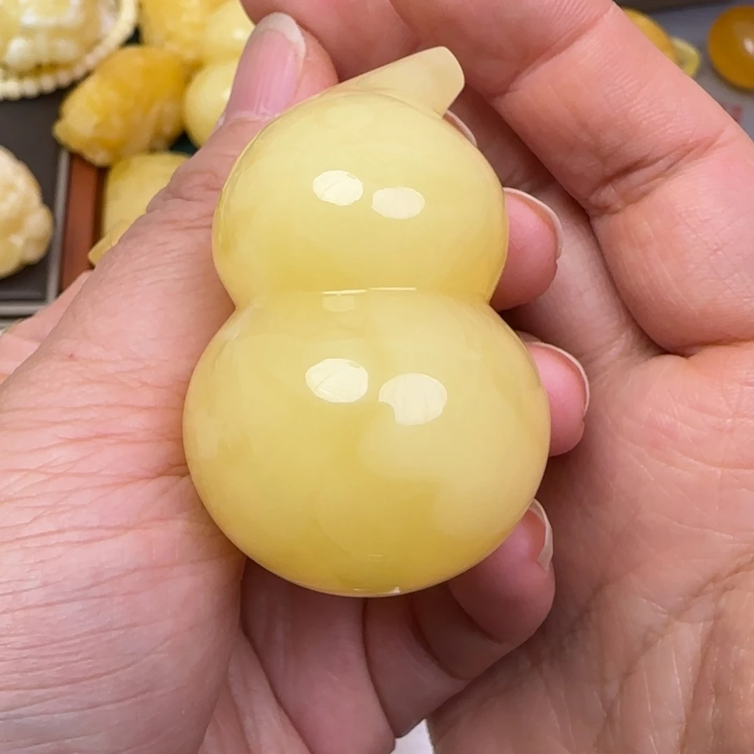 蜜蜡颈饰未镶嵌天然蜜蜡