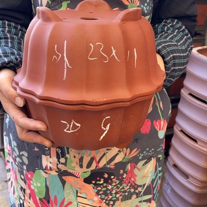 花盆紫砂自己看着办啊