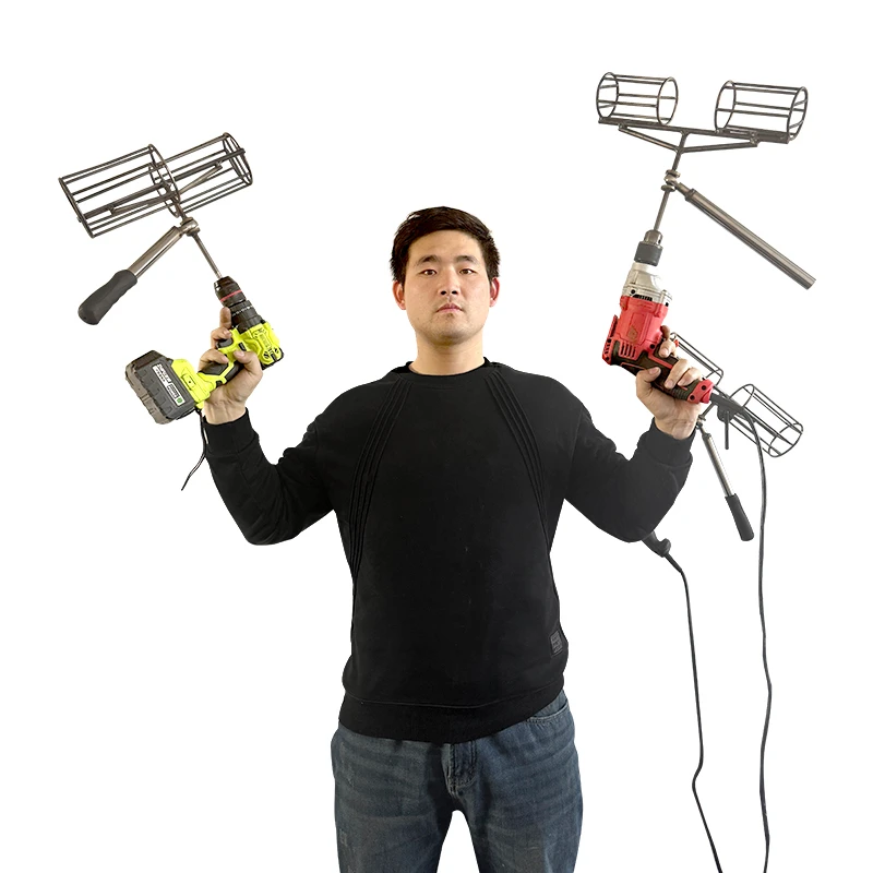 加花的棒同款电钻摇笼电钻铁笼45号钢进口鱼眼刹车