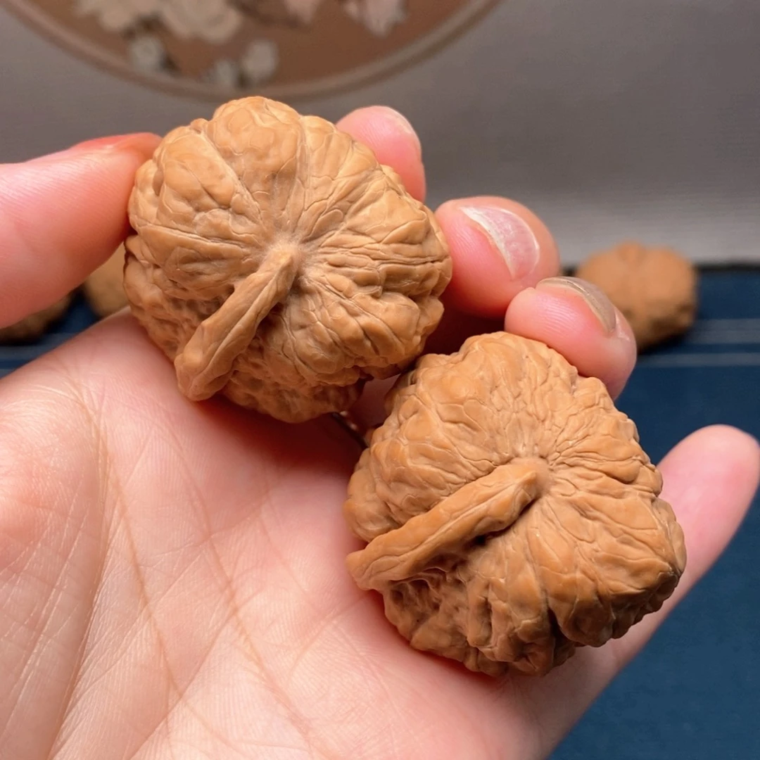 文玩核桃把件8一帆风顺38