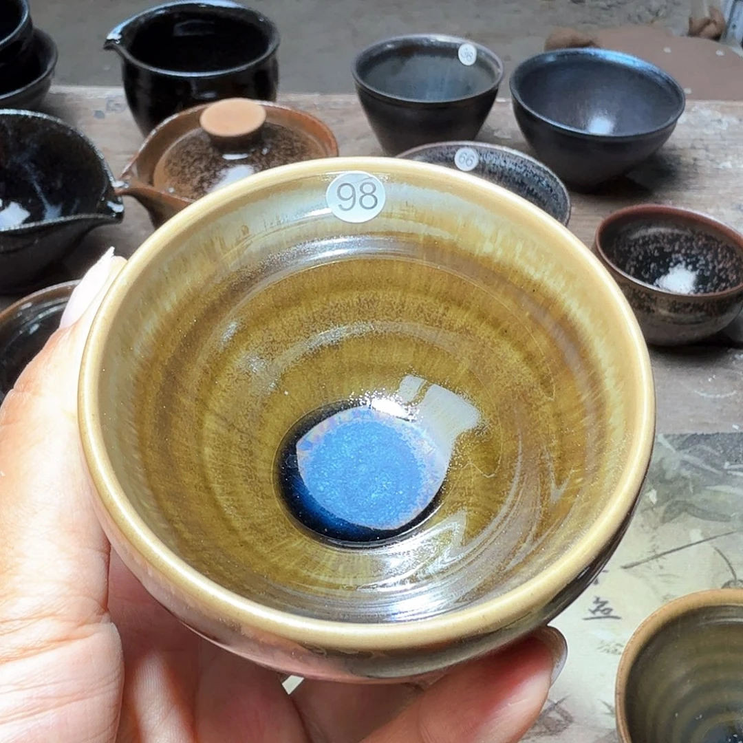 茶盏义兴龙窑建盏98