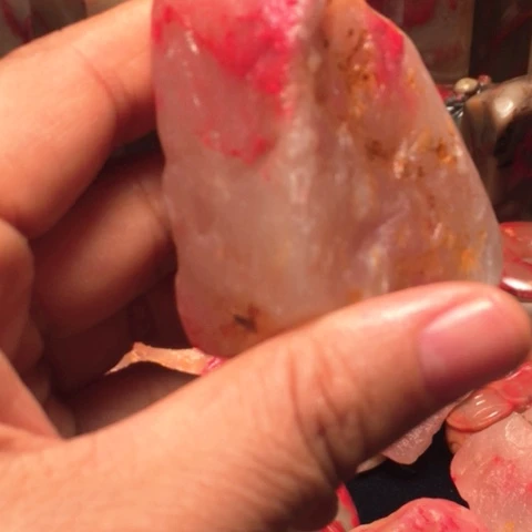 万***峰中国巴林鸡血石原石