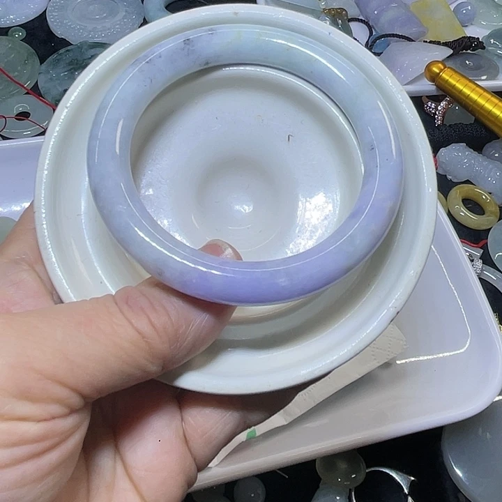 s***Y翡翠未镶嵌手镯手镯