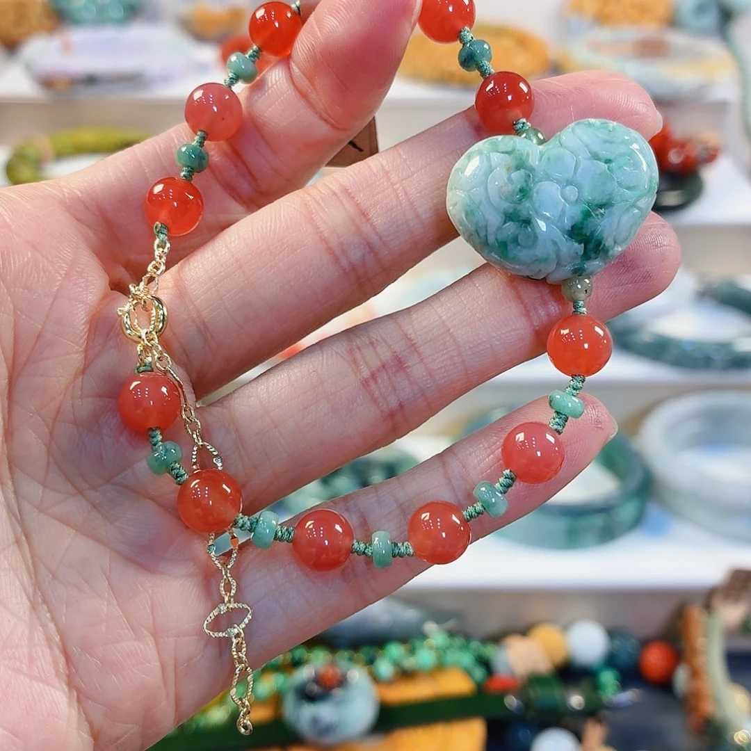 翡翠未镶嵌手链福利