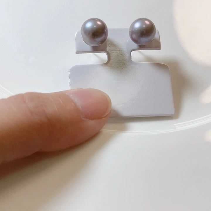 10左右高级灰未镶嵌淡水珍珠