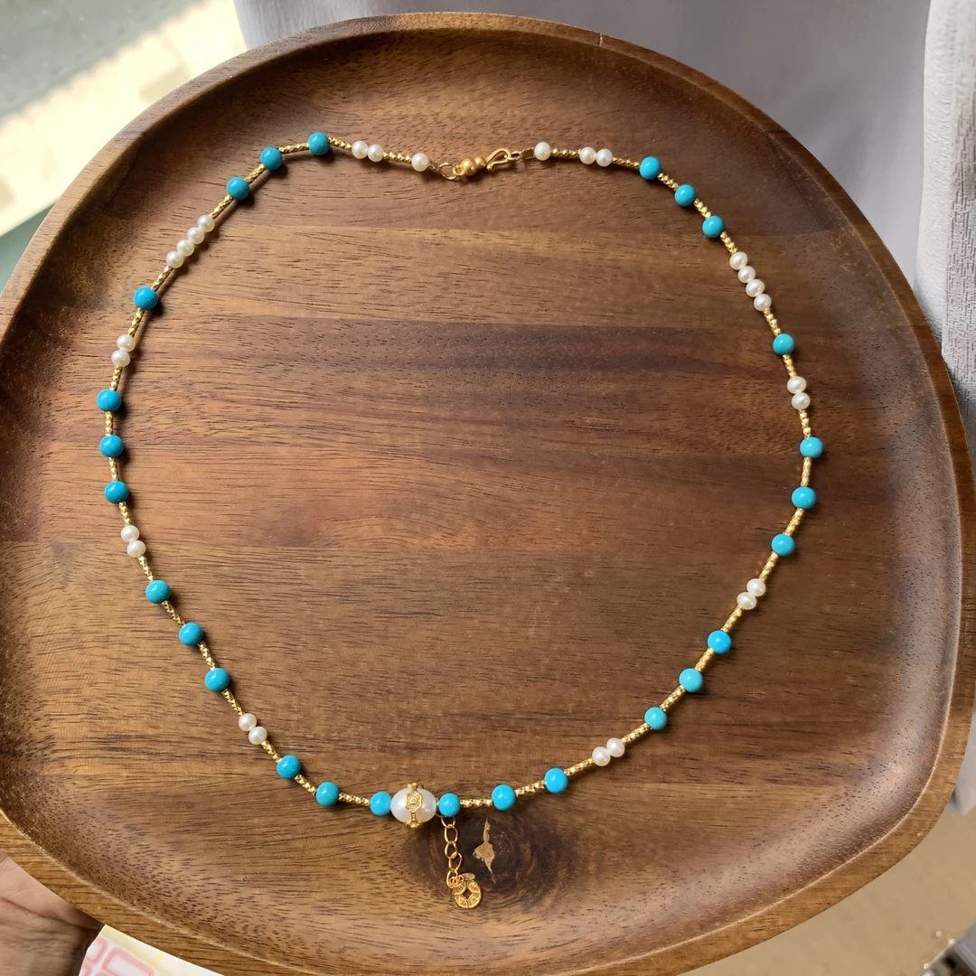 【一菲臻选】绿松石项链-XL02|BLL2