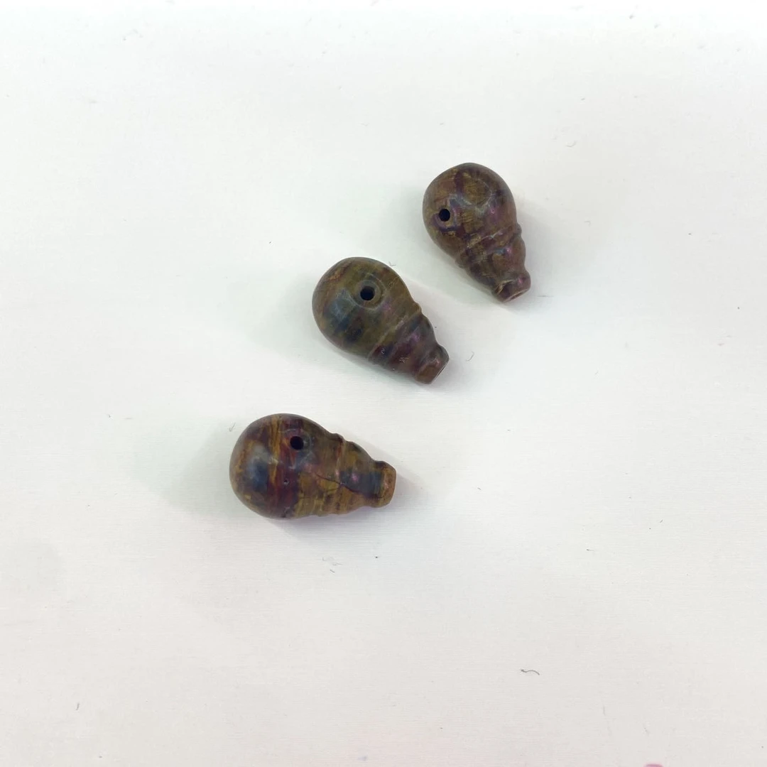 【小宝珠宝】27 T00889-彼得石配件-多样性发一件-18x11mm