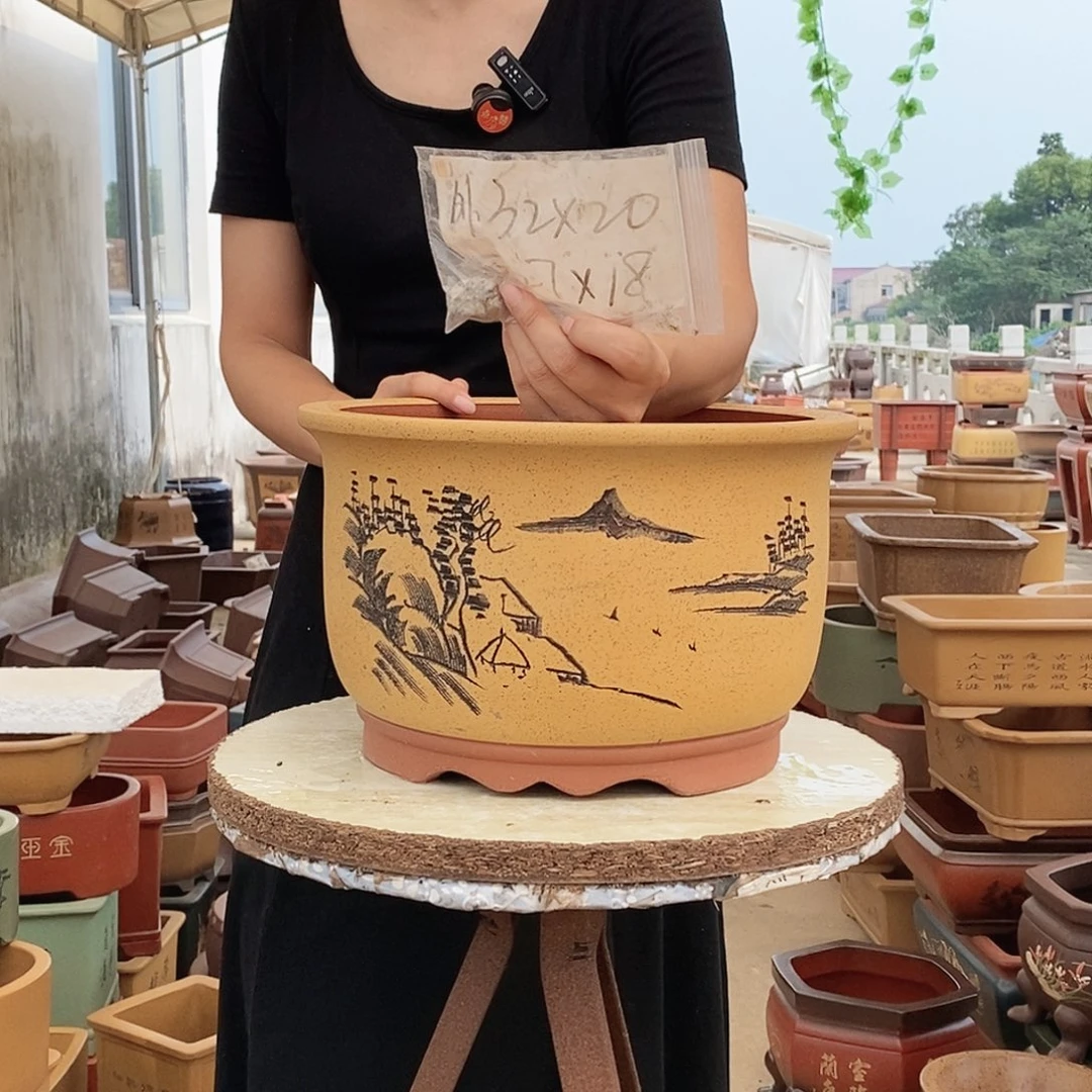 花盆紫砂紫砂花盆