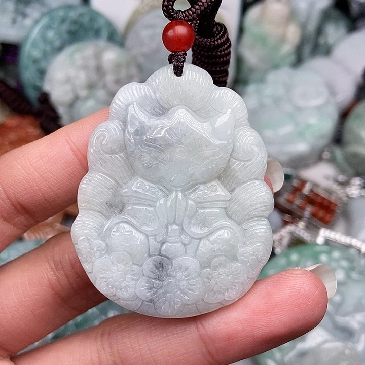 颈饰未镶嵌翡翠翡翠