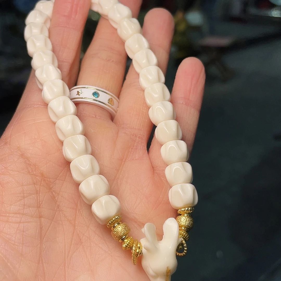 手串草珠菩提鹿头三通款手持