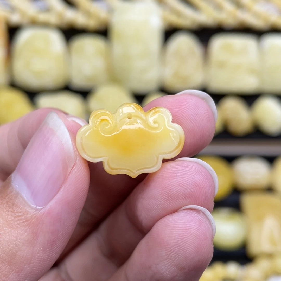 裸石琥珀未镶嵌琥珀蜜蜡