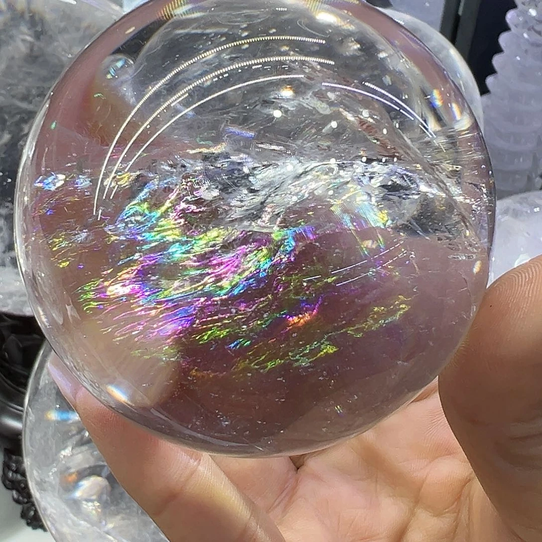 水晶水晶球摆件未镶嵌