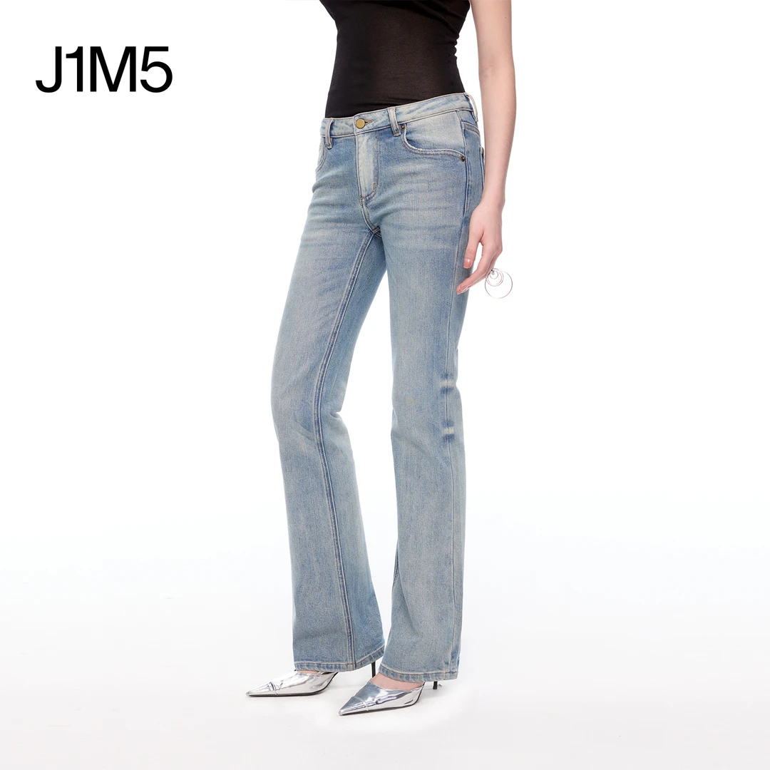J1M5买手店 CNLEEWEI 25春夏 经典喇叭牛仔裤 设计师品牌百搭