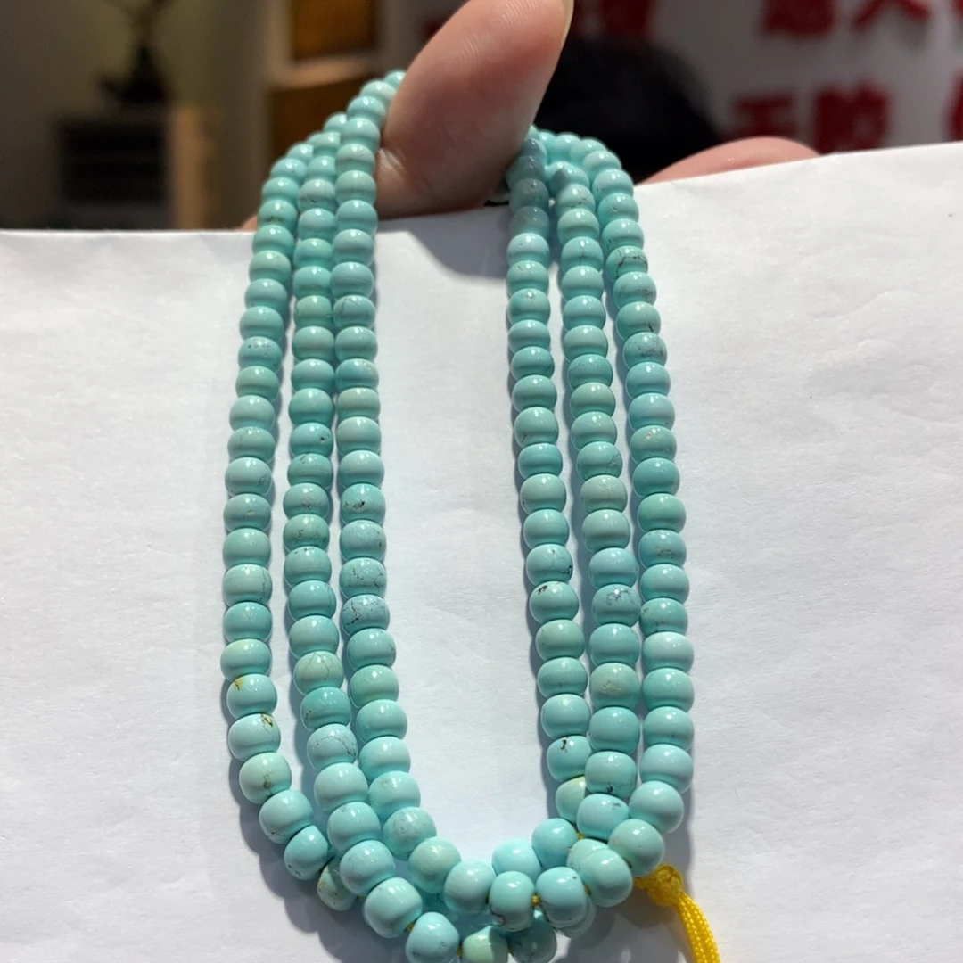 未镶嵌绿松石长链