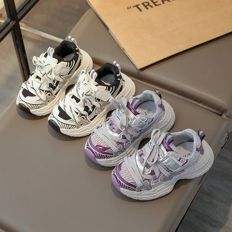 运动鞋现货已到。防滑10岁男橡胶7岁网布冬季9岁4岁中学儿童春秋