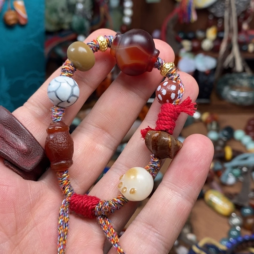 玛瑙/玉髓手链未镶嵌