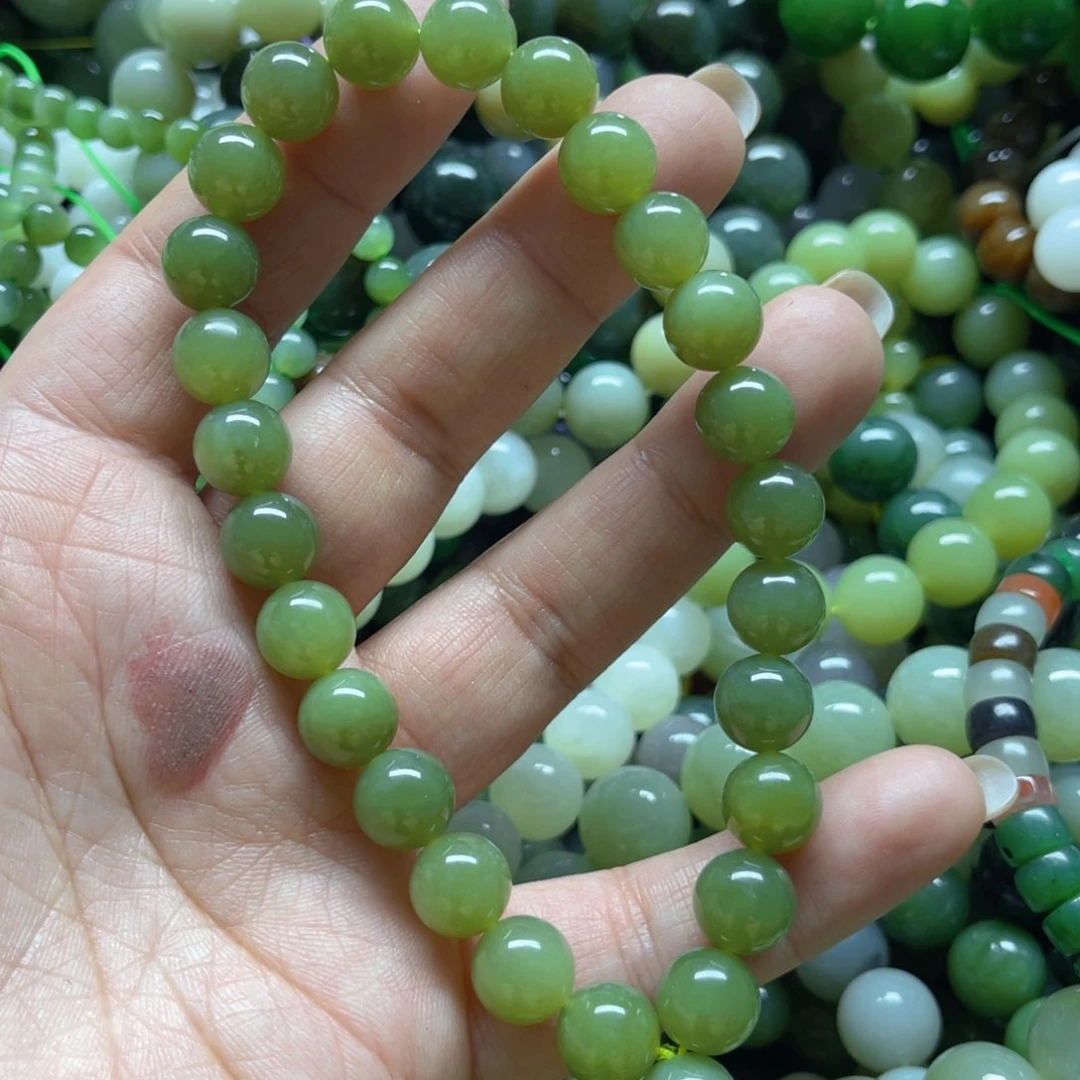 和田玉手链未镶嵌