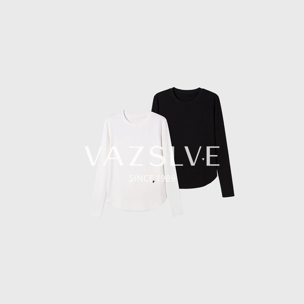 【VAZSLVE/全新奢品】捡漏 小蜜蜂定制圆领长袖T恤SS23067