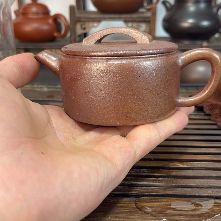 茶壶紫砂原矿紫砂手工制作